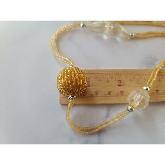 Vintage Beaded Extra Long Necklace - Picture 9 of 10